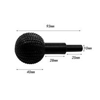 Woodworking Sphere Rotary Burr Ball Wood Carving Grinding Head Rotary Burr Ball Gouge Grinding Head For Grinding Marking