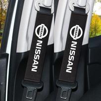 2/4 vnt. Automobilio galvos atramos kaklo pagalvėlė Sėdynės diržo uždangalas Pagalvėlė Nissan Nismo X-Trail Qashqai Almera J10 J11 Juke Note Almera Aksesuarams