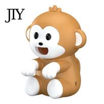 Small Portable Fan Monkey Clip-on Mini for Cup Bowl, Holder Cooling Hot Travel Soup Coffee, 3 Speed Rechargeable Coffee Chiller, Desk Neck Hanging Monkey beige