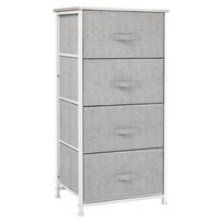 Audinio komoda su stalčiais Sandėliavimo spintelė 4 stalčiai matmenys. 45I x 30P x 92A cm Metalinis rėmas 45 x 30 x 92 cm