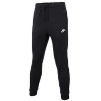 Nike megztos kelnės vyriškos juodos vidutinio prigludimo tiesios kelnės 804466-010 L juoda