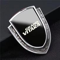 3D metaliniai automobilio lipdukai, aksesuarai, auto aksesuaras suzuki GRAND VITARA white
