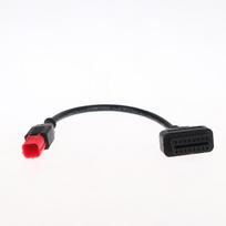 6pin OBDII Diagnostic Connector for Z-serie Versys-serie Motorcycle Easy Maintenance Solution Onesize black