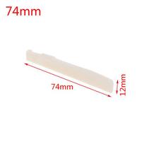Real Bone Bridge balnas liaudies akustinei gitarai 72Mm/74Mm/76Mm/80Mm * 12Mm 80MM