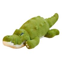 Giant Size Stuffed Fuzzy Crocodile Plush Toy Super Soft Floor Animal Pillow Plushie Birthday Gift 70cm beige