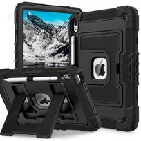 Kids Friendly Case for iPad A16 11th Gen 2025 iPad Air11 M2 M3 Air4 510.9 10th 9th 8 7 10.2 mini 6 7 Heavy Duty Protective Case iPad Mini 6 7 8.3inc juoda