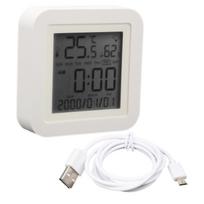 TH06 WIFI Smart Thermometer Hygrometer Sensor Digital Temperature Humidity Meter for Indoor gray