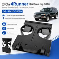 Toyota 4Runner 1996-1999 Ištraukiamas puodelio laikiklis prietaisų skydelyje 55620-35050 Priedai None black