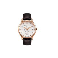 TISSOT Junya Kolekcija Kvarcinis Mechanizmas 30m Vandens Atsparumas Vyriški Laikrodžiai Laikrodis 42mm Baltas Ciferblatas T063.639.36.037.00 Rose Gold-plated white