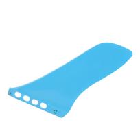 Paddle Board Tail Fin Nylon Fiberglass 9.25 Inch Surf Fin Replacement for Longboard Surfing Accessories white