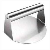 1pcs Heavy Stainless Steel Burger Press Smash Burger Mold for Patties, Deli Meats & BBQ Kitchen Cooking Tool gray
