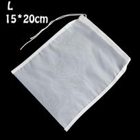 Cold Brew Coffee Filter Nut Milk Bag Big Commercial Grade Reusable Almond Milk Bag Strainer Fine Mesh Nylon Cheesecloth