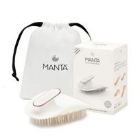 Manta Hairbrush Original White white