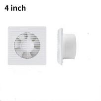 Mute Extractor Fan Low Noise Ventilation Fan Easy Install Wall Fan  Toilet Use 4 inches