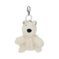 Jellycat Munro Scottie Dog Bag Charm Cream ONE SIZE kreminė