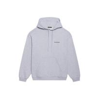 Balenciaga Logo Hoodie 600583TIV841167 S-No Original Gift Bag Or Gift Box pilka spalva
