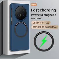 Itin plonas berėmis telefono dėklas, skirtas Honor Magic V6 honor magic V5 V3, prabangus magnetinis žiedas, kietas apsauginis dangtelis HONOR Magic V3 oranžinė