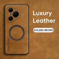Magnetic Retro Leather Soft Case For Huawei Pura 80 Pro Plus Ultra Pura80 Pro+ Plus Wireless Charging Phone Case Cover Huawei Pura 80 ruda