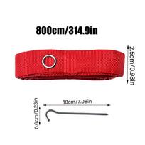 Beach Volleyball Boundary Lines Volleyball Court Lines Grass All-Weather Beach Volleyball Cord For Sand Portable Volleyball Line raudona