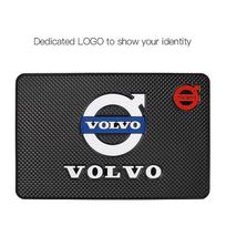 Automobilio logotipas Neslystantis kilimėlis Automobilio prietaisų skydelis Lipnios PVC pagalvėlės Volvo ES90 EC40 EX40 EM90 XC90 V90 V60 XC60 V40 S80 S60 S90 C40 XC40 V7 black
