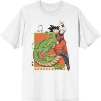 Dragon Ball Z Goku Men's White Graphic Tee S