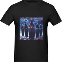 Testament Souls of Black Men's T-Shirt Basic Short Sleeve Tee Classic Youth Memory Casual Top S juoda
