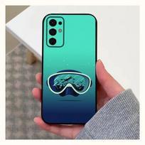 Scuba Diver Diving Phone Case For Samsung S24,S21,S22,S23,S30,Ultra,S20,Plus,Fe,Lite,Note,10,9,5G Black Soft Cover Samsung S20plus5G blue