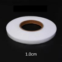 Self-Adhesive Pants Hem Tapes Double-sided Edge Shorten Paste Tape Iron on Pants DIY Clothes Length Shorten Sewing Accessories (as the picture,60m- (1Roll)) white