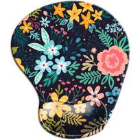 Wrist Rest Mouse Pad Silicone Ergonomic Hand Support Non Slip Gaming Mice Mat Home Office Mousepad Table Mat For Laptop Computer blue