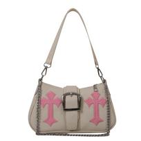Hasp Handbags Metal Buckle Shoulder Bag Sling Bag Underarm Bags Simple Casual Canvas Tote Bags Fashion Street Trend Accessory balta