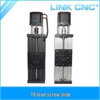 CNC 3D Printer Laser Engraver Z-Axis T8 Lead Screw Slide Module with 57 Stepper Motor 150mm gray