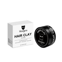 Hoegoa Men's Styling Hair Clay - Naturally voluminous, smooth, shiny, long-lasting hold, matte texture hair clay
