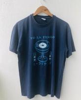 90s Yo La Tengo Former American Shoegaze Band tee, navy color TE4135 L black