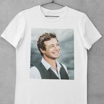 Patrick Jane The Mentalist Šaunus detektyvas Serija Simon Baker gerbėjams Unisex Marškinėliai XL gray