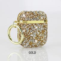 For Apple Airpods Pro 3/Pro 2/Pro/4/3/2 Glitter Rhinestone Case Bling Diamond Hard Protective Bluetooth Earphone Bag for airpods 2 auksas