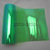 30x60cm Spalvą keičianti plėvelė automobiliui Automobilio stilius Chameleonas Priekinių žibintų Galinių žibintų Vinilinė tonavimo lipdukas Šviesos plėvelė Apvyniojimas Automobilio priedams 30cmx60cm žalia