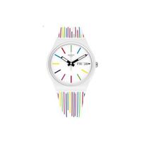 SWATCH Unisex 34mm White Watch GW712 GW712 White white