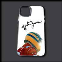 Racing Driver A-Ayrton S-Senna Phone Case For iPhone 16,15,14,13,12,11,Mini,Pro,MAX Gray Silver Drop Matte Shockproof Back Cover iPhone13 black