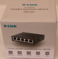 SALE OUT. D-Link DGS-105GL/E 5-Port Gigabit Ethernet Switch | SALE OUT. Ethernet Switch | DGS-105/E | Unmanaged | Desktop | Gigabit Ethernet (copper) ports quantity 5 | 60 month(s) | UNPACKED DGS-105/ESO | 2000001431627