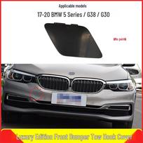 BMW 5 serijos G30/G38 Priekinio buferio vilkimo kablio dangtelis 51117436418 black