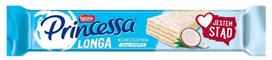 Princesso Longa Wafer layered with coconut cream and covered with white icing 40 g