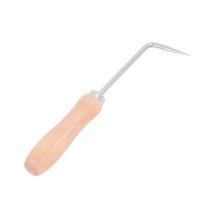 Suvirinimo siūlės nėrimo kabliukas 6 mm skersmens medine rankena Karšto oro suvirinimo kabliukas PVC TPO plėvelei