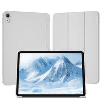 Case for iPad (A16) 11th Generation 11 Inch , iPad 10th Generation Case 10.9 Inch Magnetic Flip Smart Cover Soft Shell šviesiai pilka spalva