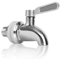 304 nerūdijančio plieno vyno statinės keičiamas čiaupas, gėrimų, sulčių, vandens statinės čiaupas, stiklinio vyno indo čiaupas, kavos čiaupas