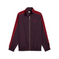 PUMA PLAY LOUD T7 Jackets & Coats Unisex Dark Red 629048-44 L tamsiai raudona spalva