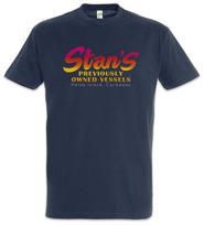 Stan's T-Shirt The Game Secret Symbol of Monkey East Island Of Logo Sign Vessels S gray