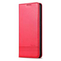For RedMi Note 17 Pro Phone Case Wallet Shell Protective Card Slot Flip Leather For RedMi Note 17 Shockproof Back Cover RedMi Note 17 rožinė raudona spalva