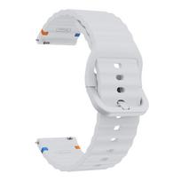 Sports Rubber Strap For NORTH EDGE APACHE-46 Silicone Soft Watchband Belt Replacement Accessories NORTH EDGE APACHE-46 white