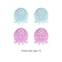 Cute Silicone Joystick Thumb Grip Caps for PS5 PS4 Xbox Switch Pro Compatible Controllers