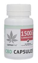 Cannaline CBD kapsulės – 1500 mg CBD, 30 × 50 mg